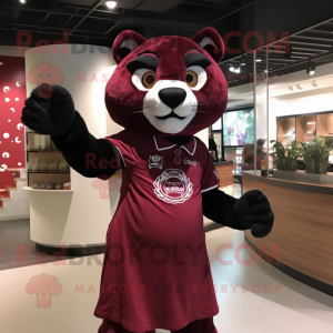 Maroon Panther mascotte...