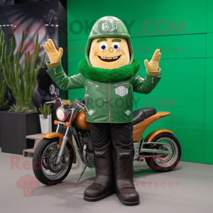 Green French Fries mascotte...