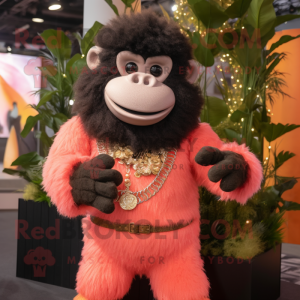 Peach Gorilla mascotte...