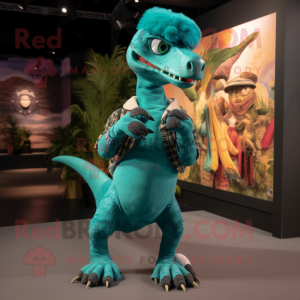 Turquoise Velociraptor...