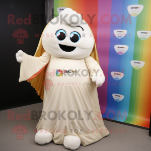 Beige Rainbow mascotte...