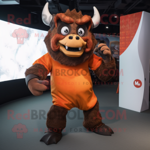  Minotaur maskot drakt...