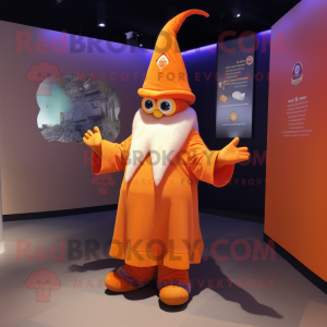 Orange Wizard mascotte...