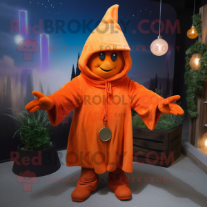 Orange Wizard maskot...