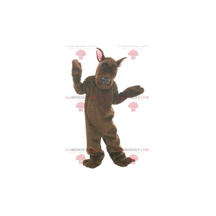 Scoubidou beroemde cartoon hond mascotte - Redbrokoly.com