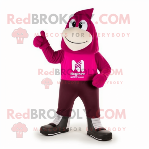 Magenta Aglet mascotte...