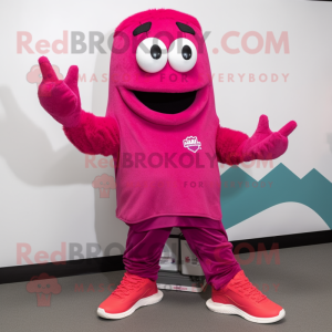 Postava maskota Magenta...