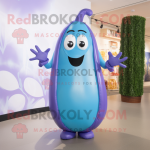 Sky Blue Aubergine mascotte...