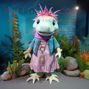  Axolotls kostium maskotka...