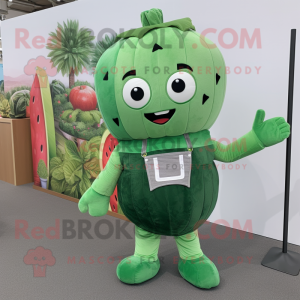 Green Watermelon mascotte...