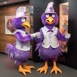 Lavender Rooster mascotte...