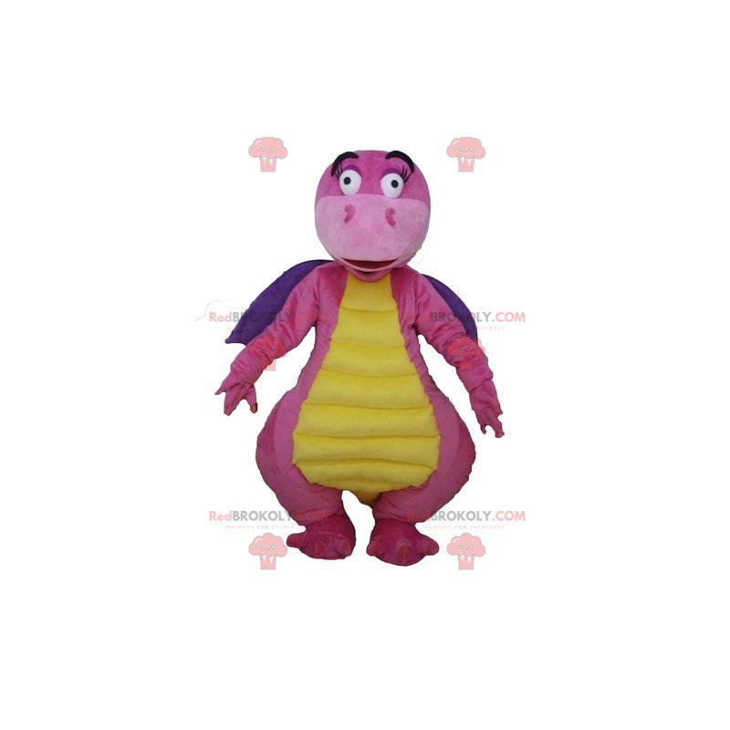 Mascote de dinossauro roxo famoso de Barney