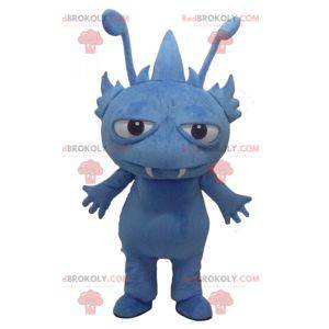 Mascotte del mostro blu della creatura fantastica dello gnomo -