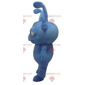 Gnome criatura fantástica mascote monstro azul - Redbrokoly.com