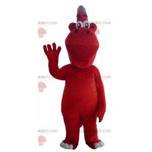 Original and nice red and green dragon mascot - Redbrokoly.com