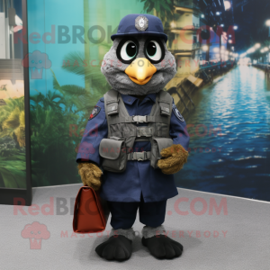 Navy Marine Recon maskot...