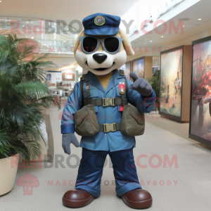 Navy Marine Recon mascotte...