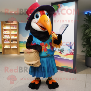  Toucan maskot kostym...