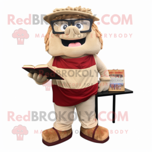El personaje de la mascota...