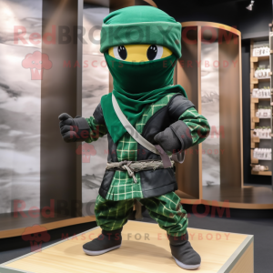 Forest Green Ninja mascotte...