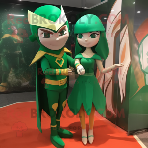 Green Arrow Of Love maskot...