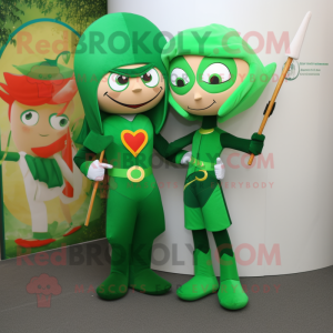 Postava maskota Green Arrow...