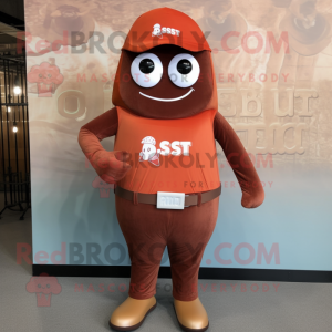 Rust Anheng maskot kostyme...
