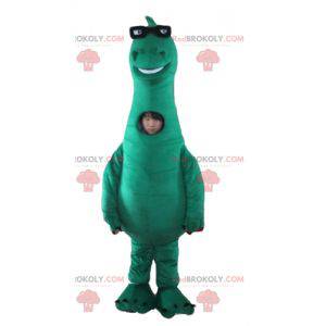 Denver stora gröna dinosaurie maskot den sista dinosaurien -