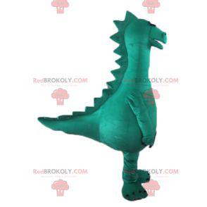 Denver stora gröna dinosaurie maskot den sista dinosaurien -