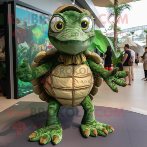 Olive Turtle mascotte...