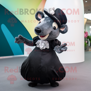 Black Tapir mascotte...