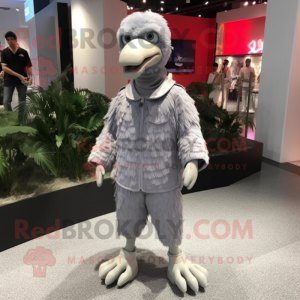 Silver Dodo Bird mascotte...