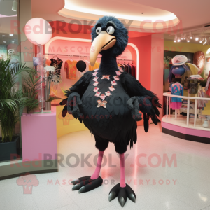 Black Flamingo maskot...