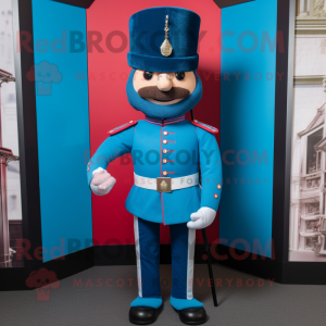 Cyan britisk Royal Guard...