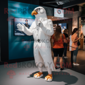 White Eagle maskot kostym...