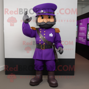 Purple Civil War Soldier...