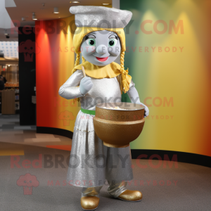Silver Pot Of Gold maskot...