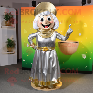 Silver Pot Of Gold maskot...