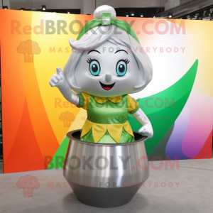 Silver Pot Of Gold maskot...