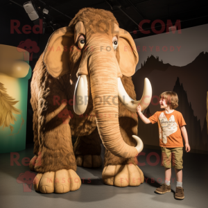 Tan Mammoth mascotte...