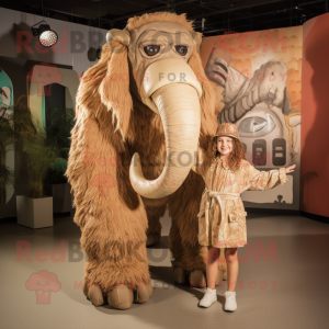 Tan Mammoth mascotte...