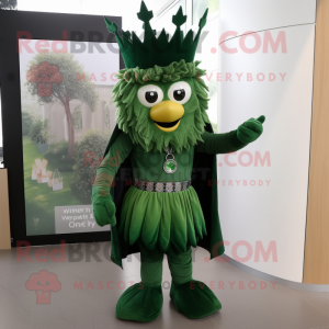 Forest Green King maskot...