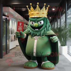 Forest Green King mascotte...