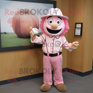 Pink Scarecrow maskot...