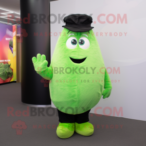 Lime Green Potato mascotte...