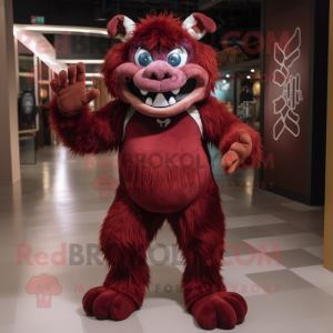 Maroon Demon mascotte...