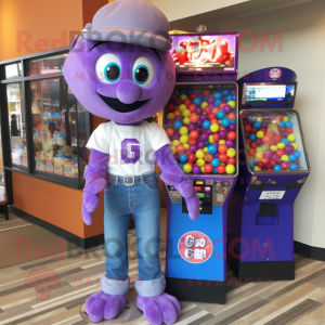 Purple Gumball Machine...