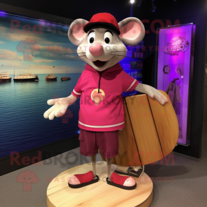 Magenta Ratatouille maskot...