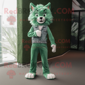 Forest Green Lynx maskot...