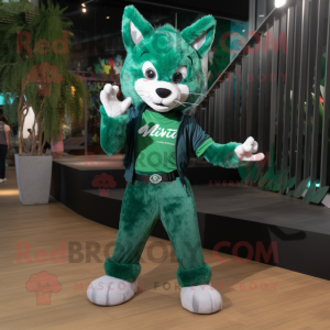 Forest Green Lynx mascotte...